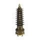 thumbnail image 2 of Torre WenChang de pagoda antigua de aleación Feng Shui torre de estilo chino de 25cm para decoración de escritorio ANGGREK Otros, 2 of 8