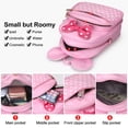 thumbnail image 2 of Mochila Dksyee Cute Little Girls Mini Mouse de piel rosa, 2 of 5