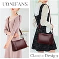 thumbnail image 6 of Fashion Crossbody Bags for Women Soft Leather Purses and Handbags Ladies Shoulder Bag Casual, 6 of 7
