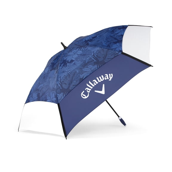 Callaway Vortex Stick Auto Open Golf Umbrella - Tropic Fronds 68-Inch