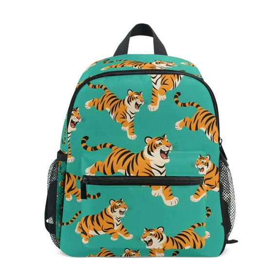 ALAZA Cartoon Tigers Cute School Backpack Small Bookbag Mini Bags