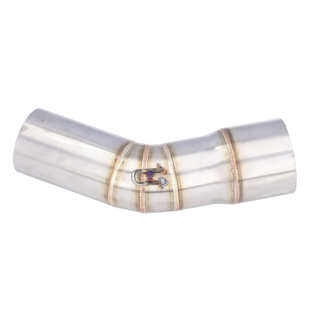 Tubo medio de escape de motocicleta, repuesto de acero inoxidable de 1mm de grosor para Ninja ZX10R 2008-2021