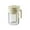 B, variant on ABS Transparent Glass Jar With Lid And Spoon Airtight Food Storage Container Kitchen Canister For Coffee Tea Flexible Lockable Seasoning Dispenser