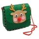 thumbnail image 4 of Kit para hacer bolsos de hombro, manualidades con bolsas de dulces, bolso de mano preperforado, completo ciervos verdes, 4 of 9