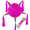 Hot Pink, variant on Barbie Pink Pinata, Extra Large (32") Mexican Piñata, 25-ft Rope included, Cinco de Mayo Pinatas