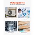thumbnail image 5 of Vacuum Pump 9 CFM HVAC 2 Stage Rotary Vane Vacuum Pump Oil Included, 5 of 5