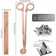 thumbnail image 2 of 100 PCS Thickened Wood Wicks for Candles Making with Wick Trimmer, Naturally Smokeless Candle Wicks for Long Lasting A,1*set candle wicks, 2 of 7