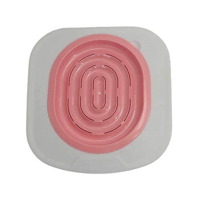 Kit de Nettoyage pour Litière de Chat, Bac d'Entraînement Rose un netto