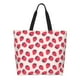 thumbnail image 1 of Disketp Strawberry Bolsa Tote Estampada para Mujer, Bolso de Hombro y de Mano para Compras y Viajes, 1 of 8