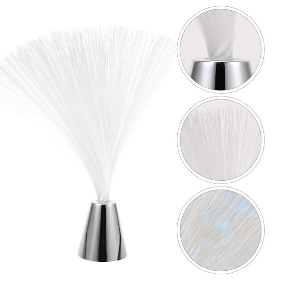 WHAMVOX 2 Pcs Xmas Fiber Optic Light LED Fiber Lamp Baby Child 34.50X7.50X7.50CM