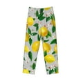 thumbnail image 4 of Fotbe Lemon1 Men's Pajama Pants,Sleepwear Pants,Pj Bottoms Drawstring And Pockets-Medium, 4 of 9