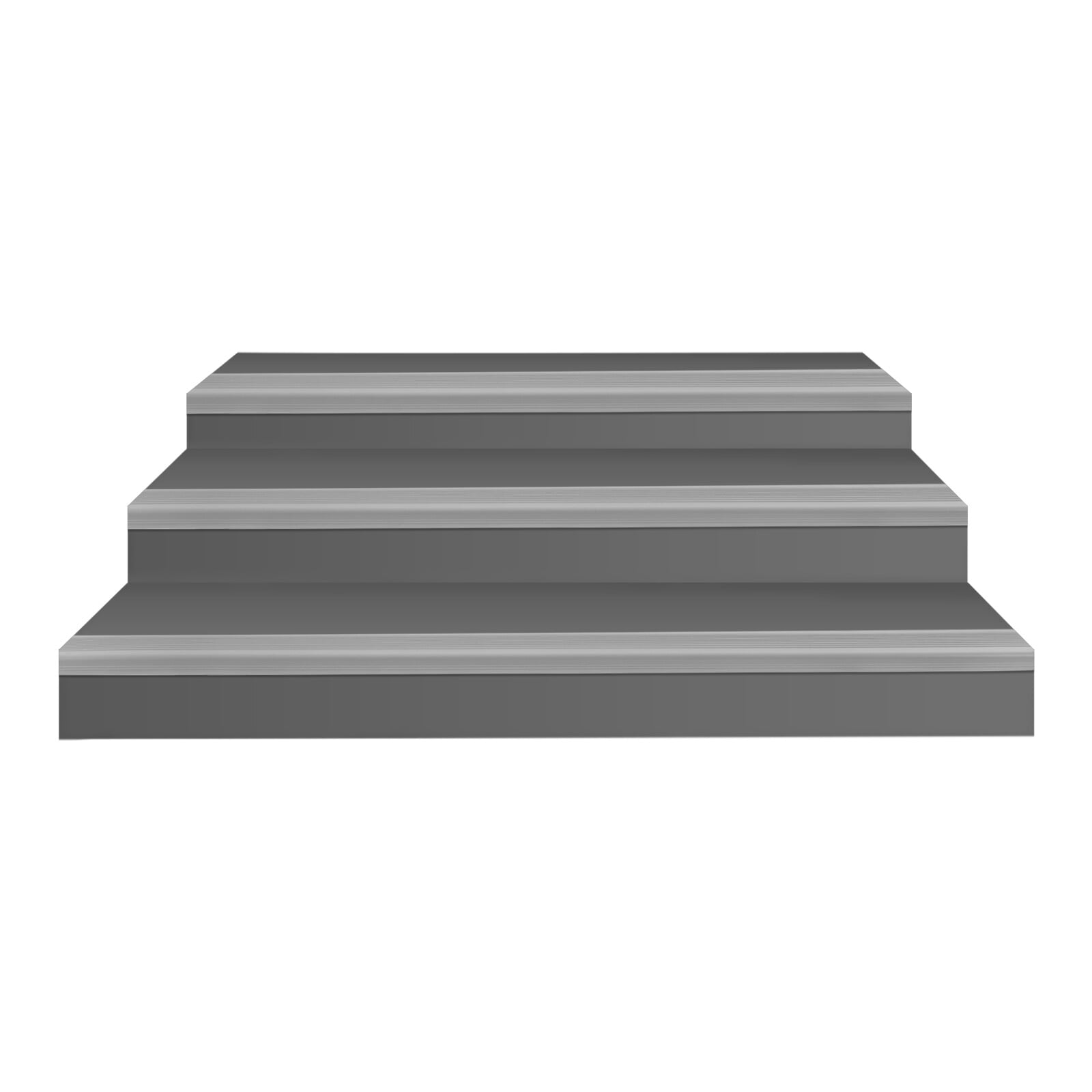 Stair Edge Protector, Stair Corner Trim Strips, Step Edge Trim for Schools, Daycare Centers, Kindergartens, Hospitals, Shopping Centers (35.43*1.97*0.98inch)