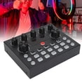 thumbnail image 1 of Live Sound Card, USB Live Broadcast Sound Card Dual Channel Dual Microphone Ports  for Live Streaming, 1 of 7