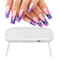 thumbnail image 1 of Mini Nail Dryer Light, Even Drying Small Nail Lamp Mirror Design Efficient Timing  for DIY Manicure, 1 of 7