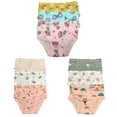 thumbnail image 5 of B&Q 9 Pack Toddler Little Girls Cotton Briefs in Sizes 2T-7T, 5 of 5