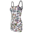 thumbnail image 5 of Ladies Elegant Sling Sleeveless Sexy Dress flowers, 5 of 6