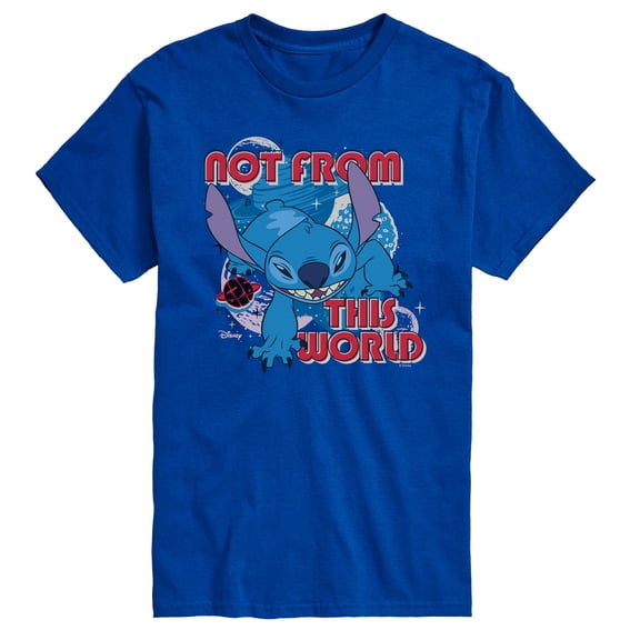 Lilo & Stitch - Space Rider - Men's Short Sleeve Graphic T-Shirt