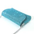 thumbnail image 4 of Bolso De Embrague De Noche Bolsos con sobre de diamantes de imitación 2023, minibolsos de noche de piel sintética para mujer (azul) Sywqhk Para Estrenar, 4 of 8
