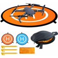 thumbnail image 3 of Drone Landing Pad 75cm Landing Pad for Drones Indoostrial Foldable Landing Track Waterproof Foldable Landing Mat Takeoff Landing Helipad Pad for DJI Mavic 2, 3 of 5