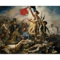 thumbnail image 3 of Eugène Delacroix 14x12 Black Modern Framed Museum Art Print Titled - Liberty Leading the People (1830), 3 of 5