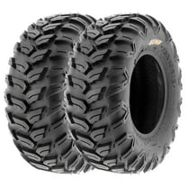 SunF ATV/UTV All Terrain Quad Tire 27x9R12 27x9x12 6 PR Tubeless A043 (Set of 2)