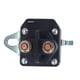 thumbnail image 2 of Relé de solenoide de arranque, piezas de repuesto para cortacésped de 12VDC, conmutación magnética de 3 pines para vehículos todo terreno, motos de nieve VoborMX herramienta, 2 of 8