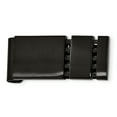 thumbnail image 1 of Stainless Steel Black Plated Cable Money Clip  For Dad Mens  For Him, 1 of 8