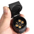 thumbnail image 2 of S Adaptador De Enchufe De Remolque Conector Convertidor De Enchufe Para Caravana De Remolque,12V 13 Pines A 7 Pines Cateissary VI003378-00, 2 of 7