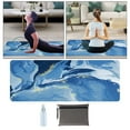 thumbnail image 6 of Yoga Mat Exercise Mat Tear Resistant Folding Yoga Blanket Men Women Yoga Pad with Storage Bag for Muscle Building Fitness Pilates Home D, 6 of 8