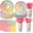 Iridescent Pastel, variant on Iridescent Pink Disposable Tableware Set, Serves 100 for Party Decor