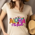 thumbnail image 4 of Aloha 4th Grade Shirt – Tropical Back to School Teacher T-Shirt, White, Size S, 4 of 6