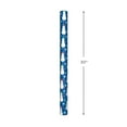 thumbnail image 2 of Hallmark Reversible Christmas Wrapping Paper (Snowmen and Snowflakes on Blue), 2 of 4