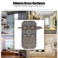 thumbnail image 3 of Cabinet Faceplate Laiton Bronze Bienfaisant Bat Pattern Rétro Chinois Armoire Poignées pour Armoires, 3 of 8