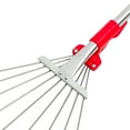 thumbnail image 6 of MLINS Handheld Gardening Rake Leaf Cleaning Rake Garden Rake Retractable Leaf Rake Convenient Rake, 6 of 8
