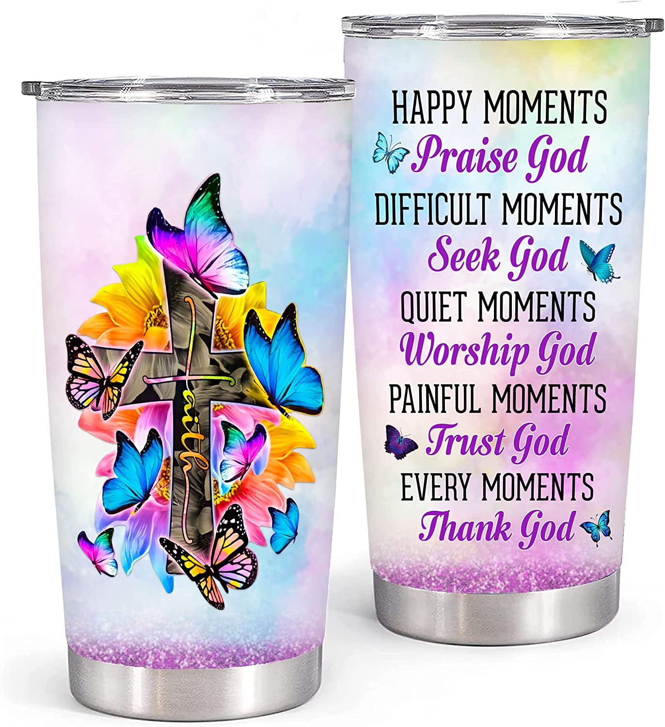 Gift for Christian Women Inspirational Birthday Tumbler Gifts for Women  Faith Based Gifts Religious Gifts for Woman, Friends, Daughter, Sister