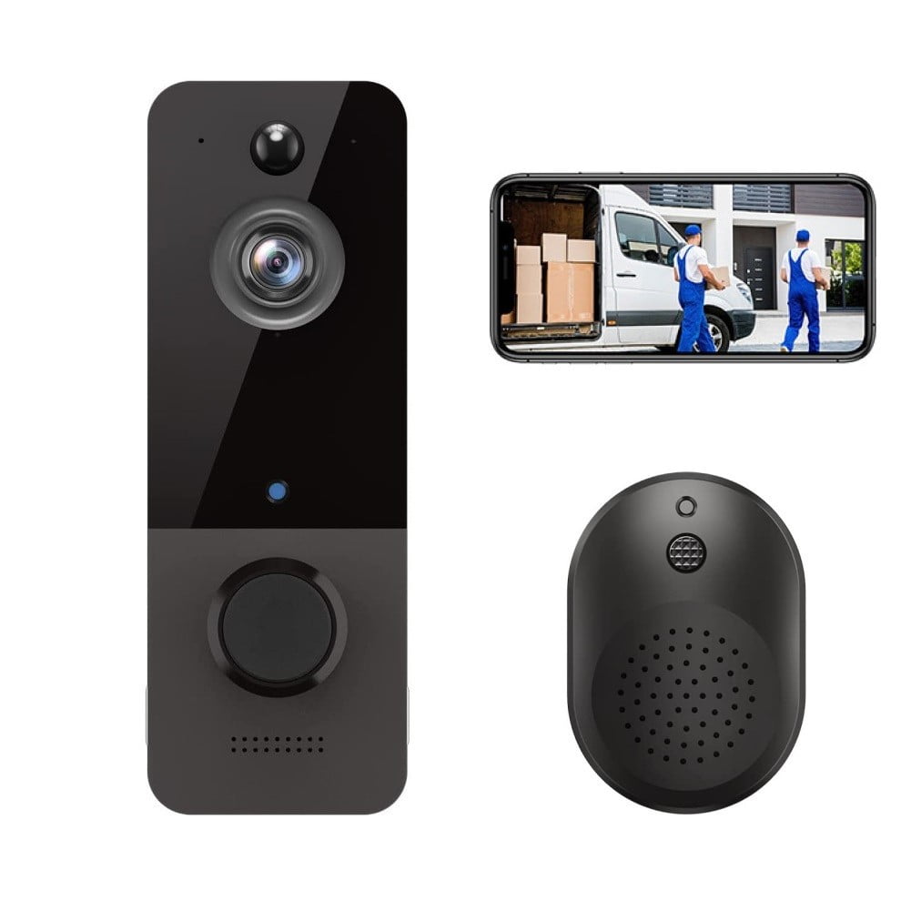 MYG for 720P Smart Video Doorbell Camera Wireless with USB Chime PIR Motion Detection Night Vision Two-Way Audio Voice Changing Waterproof for Home Security
