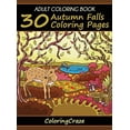 thumbnail image 1 of Adult Coloring Book: 30 Autumn Falls Coloring Pages (Colorful Seasons), 1 of 1