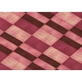 thumbnail image 1 of Ahgly Company Tapis d'Intérieur Rectangulaires Transitionnels Rouges Lavables à la Machine, 6 Pieds x 9 Pieds, 1 of 7