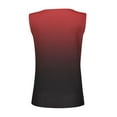 thumbnail image 5 of MIUOWANP Women's V-neck Sleeveless Gradient Printed Tank Top V-neck Tank Top Ribbed Loose V-neck Tank Top, 5 of 5