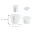 thumbnail image 3 of Monyance Kitchen Cup Silicone Measuring Cup Scale Marking Pitcher Squeeze Pour for Coffee Maker(6.69X6.69X4.02Inches), 3 of 10
