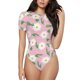 thumbnail image 1 of Fotbe Daisies Flowers Body de Mujer con Cuello Redondo y Mangas Cortas, Sin Mangas Ajustado, Suave, Cómodo y Básico-XX-Large, 1 of 7