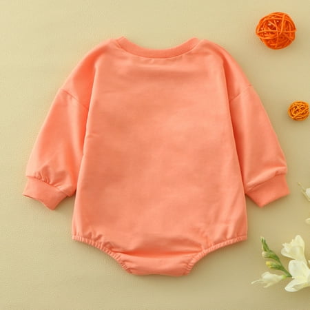 

Quealent Baby Bodysuit Girl Winter Rompers Baby Boy Baby Girl Boy Sweatshirt Romper Solid Color Checks Textured Long Sleeve Snaps Jumpsuit for Toddlers 0-24 Months Watermelon Red 12-18 Months