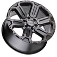 thumbnail image 2 of Black Rhino Aluminum Rim WANAKA 20X9in Matte Gunmetal with Brushed Face and Gunmetal Tint Finish, 2090WKA406140G12, 2 of 3