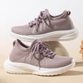 thumbnail image 5 of enyan Little Boys Girls Soft Strap Mesh Jogger Athletic Sneakers (Little Kid/Big Kid) Purple,4, 5 of 7