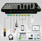 Podcast Equipment Bundle, Recording Studio Package Perfect for Recording, Broadcasting, Live Streaming, V10XPRO Voice Changer with Pro BM-800 Microphone