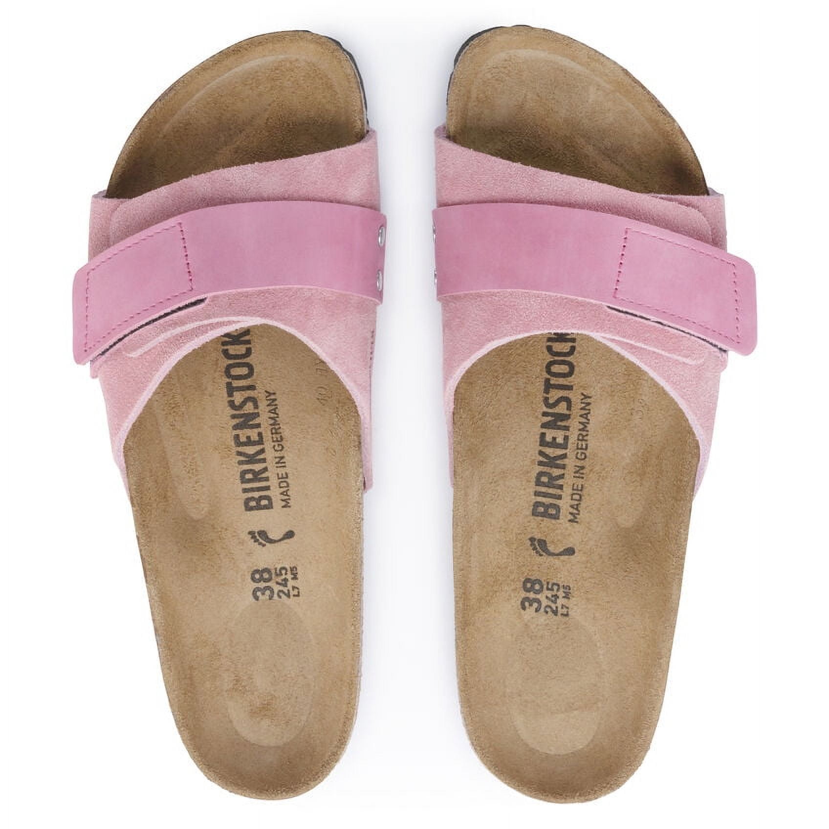 BIRKENSTOCK Oita - Slim and Feminine Comfort with Suede and Nubuck Leather, Individually Adjustable Fastener, and Cork-Latex Footbed - Multiple Sizes & Colors