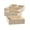 Beige, variant on White Foldable Non Woven Fabric Storage Bins 5 Pack Drawer Organizer Boxes For Clothes Underwear Socks White