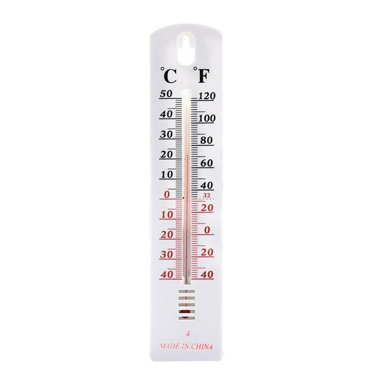Wall Thermometer Indoor Outdoor Temperature Room Greenhouse House Kitchen  Large