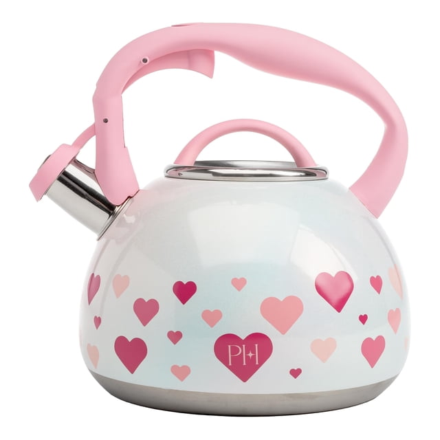 Hervidor de té Paris Hilton Whistling Stovetop de acero inox