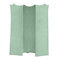 thumbnail image 4 of Jane Wardrobe Women’S Round Neck Short Sleeve Knit Midi Dress, Back Split Loose Fit Casual Nightgown, Soft Polyester Summer Home Wear Sleepwear Loungewear, 1 Piece, Sizes S Through XXL, 4 of 6